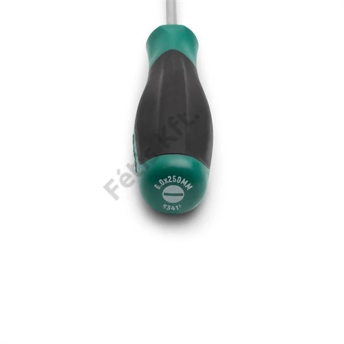 SATA csavarhúzó lapos 6x250mm kétkomponensű nyél