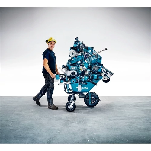 Makita DCU180Z 18V LXT Li-ion 130kg teherbírású akkus talicska géptest (alapgép akku és töltő nélkül)