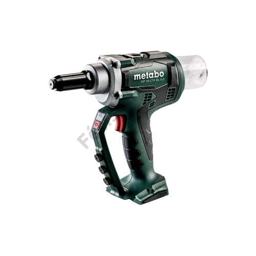 Metabo NP 18 LTX BL 5.0 akkus popszegecshúzó alapgép (akku és töltő nélkül) metaBOX