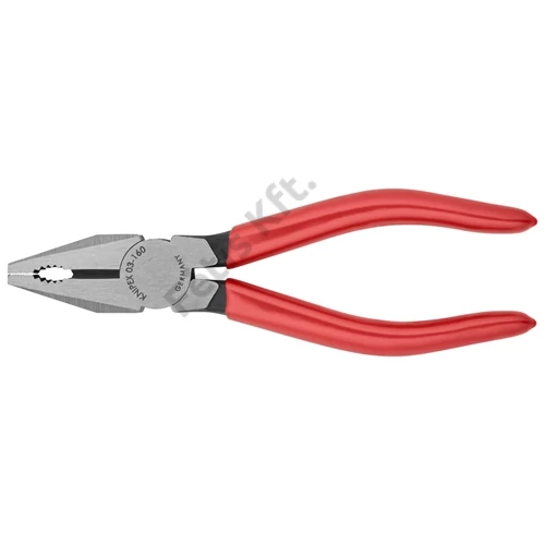 Knipex Kombinált fogó feketére foszfátozott 160 mm