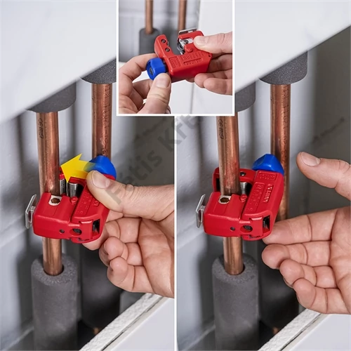 KNIPEX 90 31 01 TubiX Csővágó 77 mm