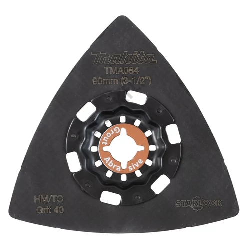 Makita TMA084 multi háromszög vágólap FESTÉKELTÁVOLÍTÓ átmérő:90mm HM/SZEMCSE 40