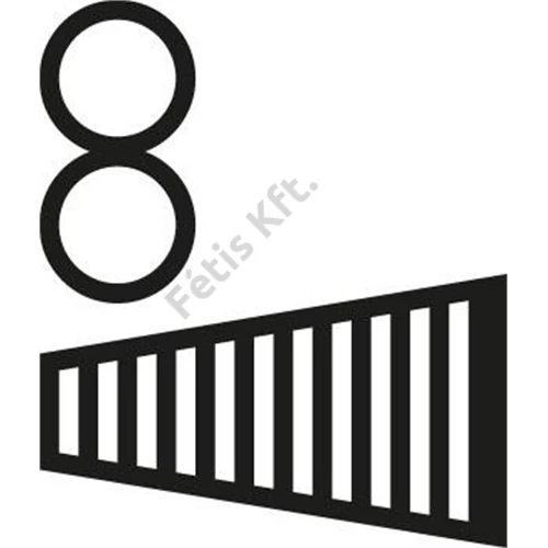 Format kerekcsőrű (hosszú) fogó 160mm bi-nyél