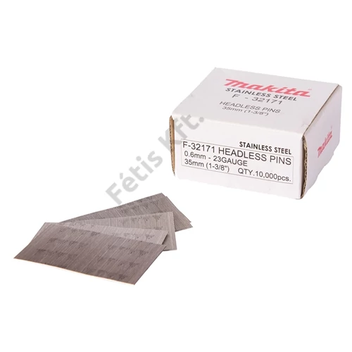 Makita tűszeg rozsdamentes 35mm 23GA AF201Z/DPT350/DPT351 10000db