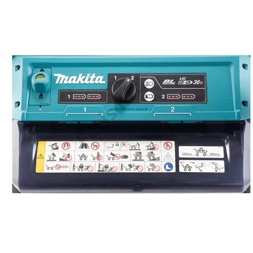 Makita DCU602Z 2x18V LXT Li-ion BL anyagmozgató (billencs) alapgép 300kg (akku és töltő nélkül)