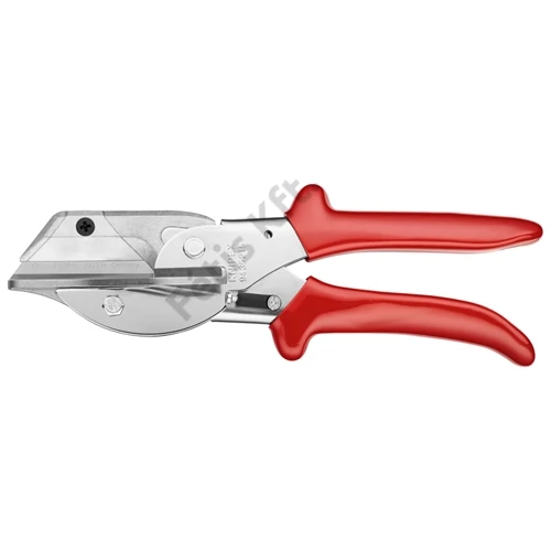 Knipex Sarokvágó olló műanyag- és gumiprofilokhoz krómozott 215 mm