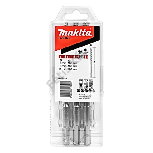 Makita SDS-Plus Nemesis Zentro Plus fúrókészlet 6,8,10x160mm 3 részes