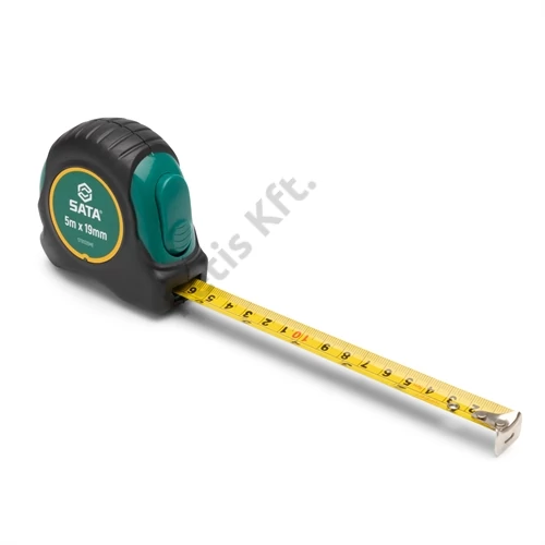SATA gumibevonatú mérőszalag 5m x 19mm (mm/col)