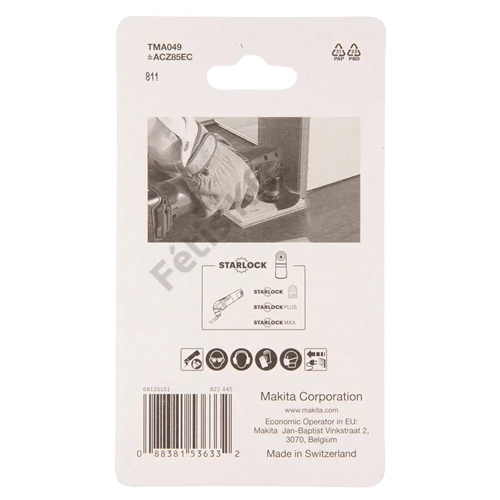 Makita multi szegmens fűrészlap HCS 85mm offset