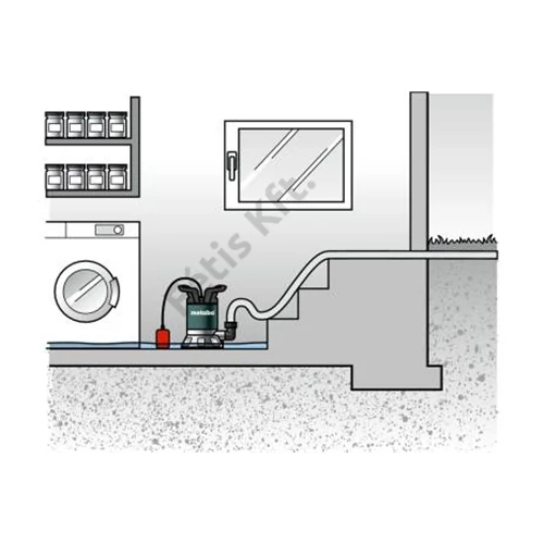 Metabo TP 7500 SI (0250751813) Tisztavíz-búvárszivattyú