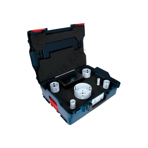 Bosch körkivágó készlet villanyszerelőknek 20-114mm 6 részes, fa, fém Progressor