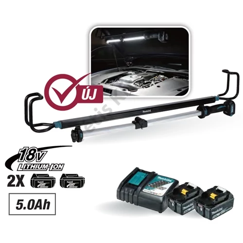 Makita 18V LXT Li-ion akkus LED lámpa 1700 lm 2x5.0Ah