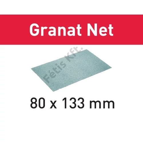 Festool Hálós csiszolóanyagok STF 80x133 P100 GR NET/50 Granat Net (50 db/doboz)
