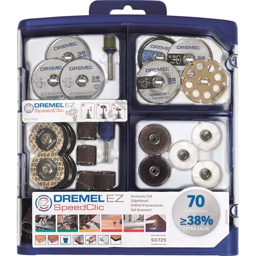 Dremel EZ SpeedClic többfunkciós tartozékkészlet (SC725)