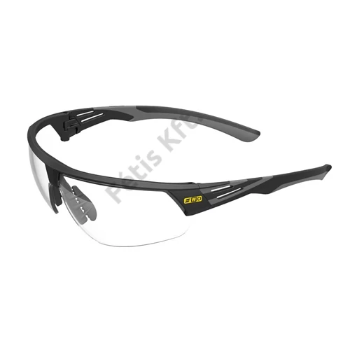 ESAB WeldOps XF-400 szemüveg fekete/szürke keret - víztiszta lencse