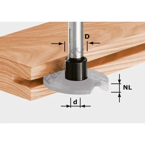Festool Marószár kúpos anyával S8 15-5 D14