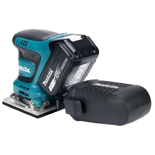 Makita DBO484Z 18V LXT Li-Ion 210W 112x102mm rezgőcsiszoló (akku és töltő nélkül)