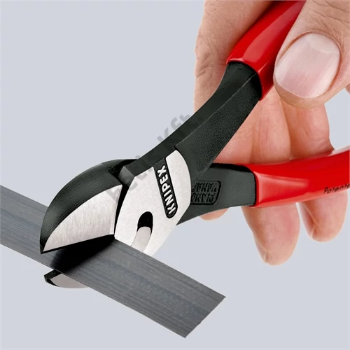 Knipex TwinForce nagy teljesítményű oldalcsípő fogó feketére foszfátozott 180 mm