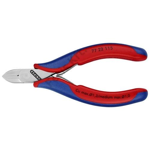 Knipex Elektronikai oldalcsípő fogó 115 mm