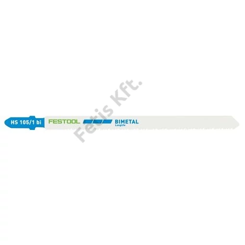 Festool Szúrófűrészlap HS 105/1 BI/5 METAL STEEL/STAINLESS STEEL
