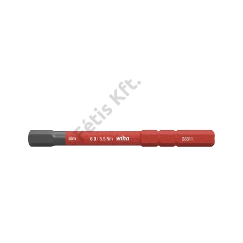 Wiha slimBit electric bit hatlapú 6.0 mm x 75 mm (37227)