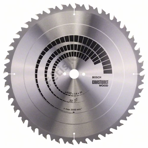 Bosch körfűrészlap 450x30/32 Construct Wood