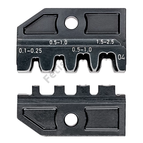 Knipex krimpelő profil 0.1-2.5 mm2 szigeteletlen kábelsarukhoz