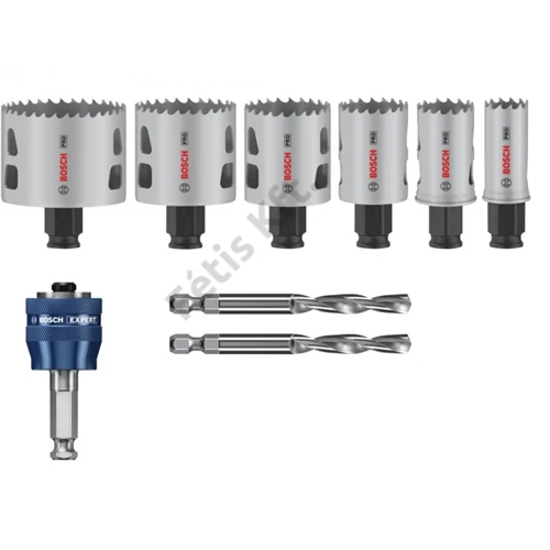 Bosch PRO MM PC Plus körkivágó készlet 22-64x44mm 9 részes