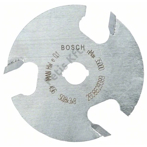 Bosch keményfém tárcsás horonymaró (három vágóél) 50x3.0 d:8 mm