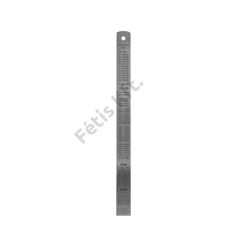 YATO Vonalzó INOX 300 mm (YT-70721)