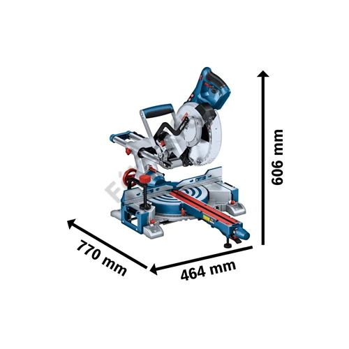 Bosch GCM 305-216 D leszabó- és gérvágó fűrész, karton