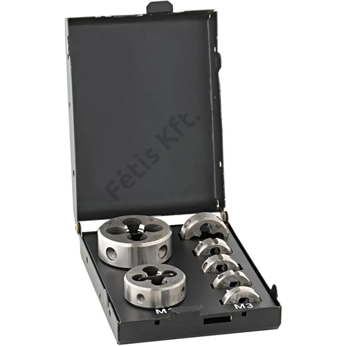 Fortis menetmetsző készlet EN22568 HSS M3-M12 féMkazettában
