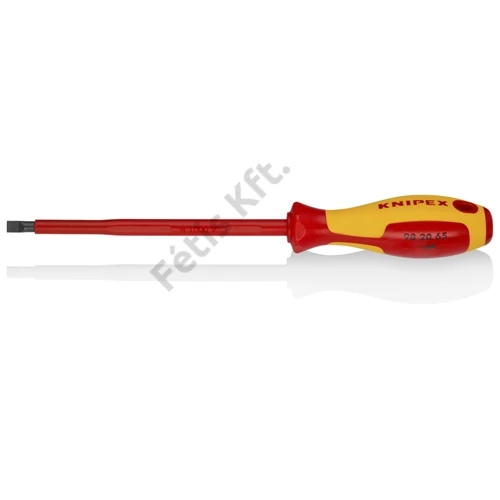 Knipex VDE csavarhúzó lapos 6.5x1.2x150mm, többkomponensű nyél