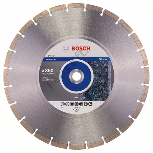 Bosch vágókorong, gyémánt 350x3.1x20/25.4 mm kő