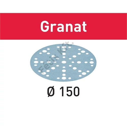Festool Csiszolóanyag Granat D150 P220 GR/50 (50 db/doboz)