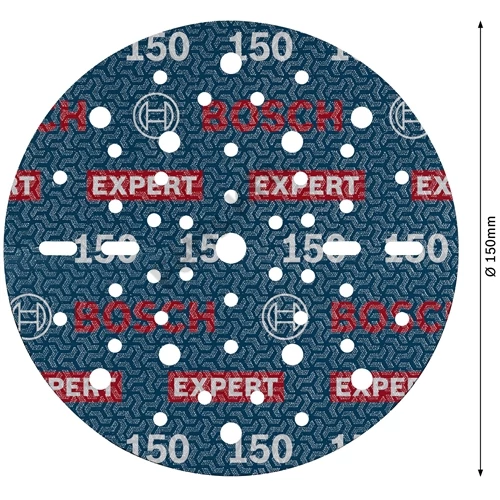 Bosch EXPERT O780 Foil csiszolótárcsa, 150 mm, G150