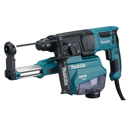 Makita HR2652X2 800W 2.6J SDS-Plus fúró-vésőkalapács porelszívóval