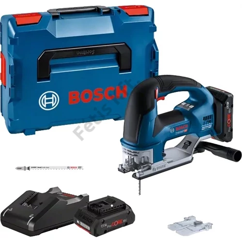 Bosch GST 18V-155 BC akkus szúrófűrész (2x4.0Ah ProCore18V, GAL 18V-40, 1x T 144 DP, 1x T 308 BP, L-BOXX 136)