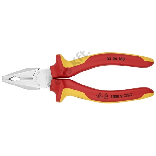 Knipex VDE kombinált fogó 160mm