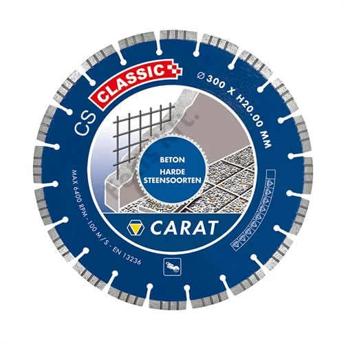 Carat gyémánttárcsa 115x22.23mm beton