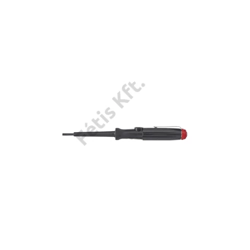 Wiha Feszültségvizsgáló 150-250 volt Lapos fekete, feltűző csipesszel bliszter csomagolásban 3.0 mm (31771)