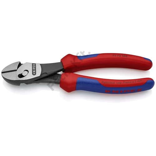 Knipex TwinForce nagy teljesítményű oldalcsípőfogó feketére foszfátozott 180 mm