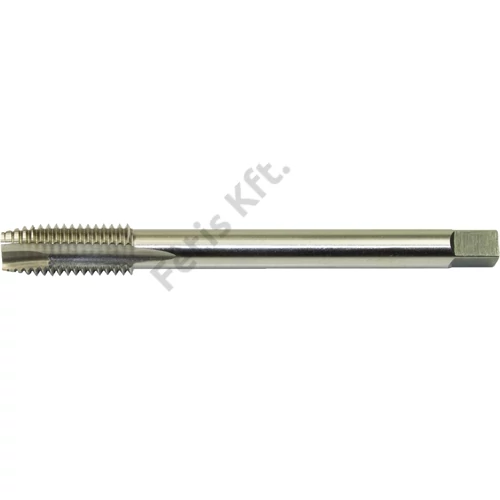 PTG egyenes hornyú gépi menetfúró átmenő furathoz átvezethető szárú HSSE Co5 TiN M12