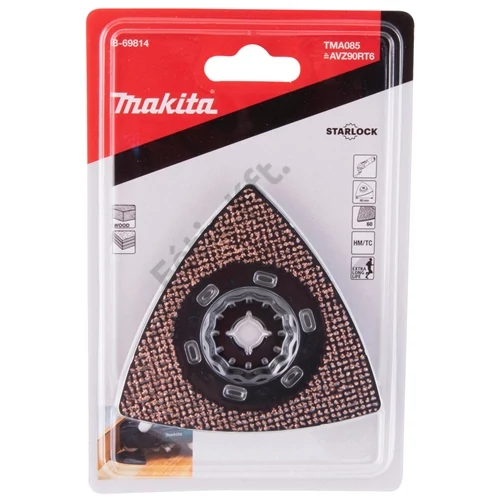 Makita TMA085 multi háromszög vágólap FESTÉKELTÁVOLÍTÓ átmérő:90mm HM/SZEMCSE 60