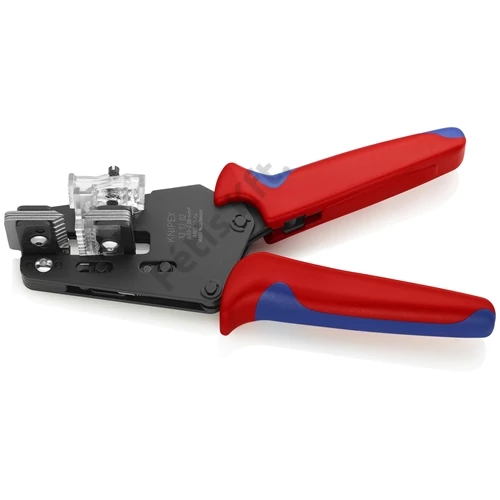 Knipex Precíziós huzalcsupaszító fogó alakkésekkel barnított 0.03-2.08 mm2