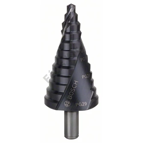 Bosch HSS-AlTiN lépcsős lemezfúró, 12 lépcsős 6-37 mm