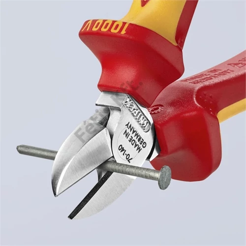 Knipex VDE oldalcsípő fogó 140mm (bliszter)