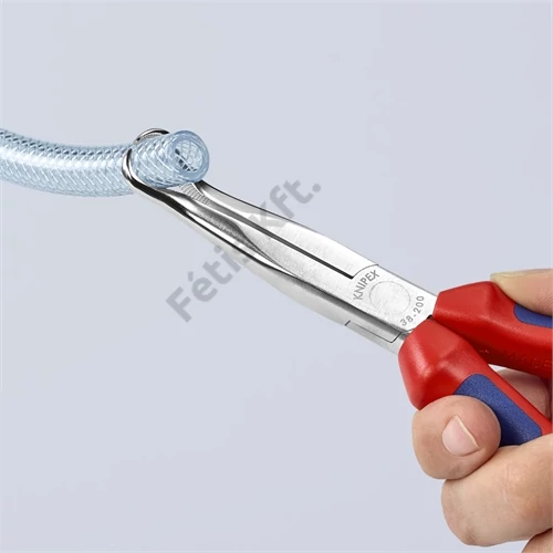 Knipex Hosszúcsőrű fogó krómozott 200 mm