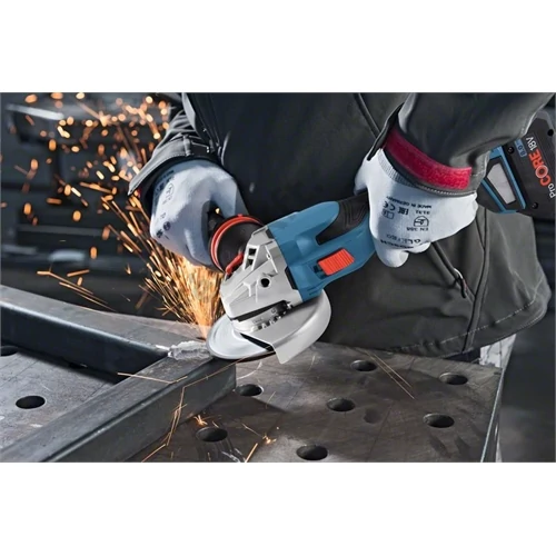 Bosch GWS 18V-15 C BiTurbo akkus sarokcsiszoló 125 mm alapgép (akku és töltő nélkül) L-Boxx