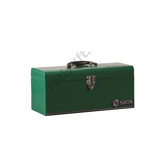 SATA fém szerszámos láda 36x15x11.5cm